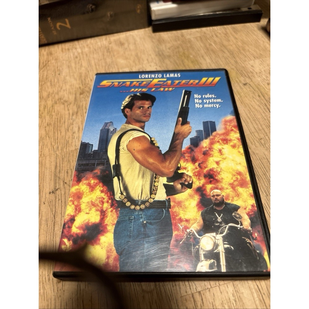 Snake Eater 3 III (DVD 1992) Lorenzo Lamas OOP